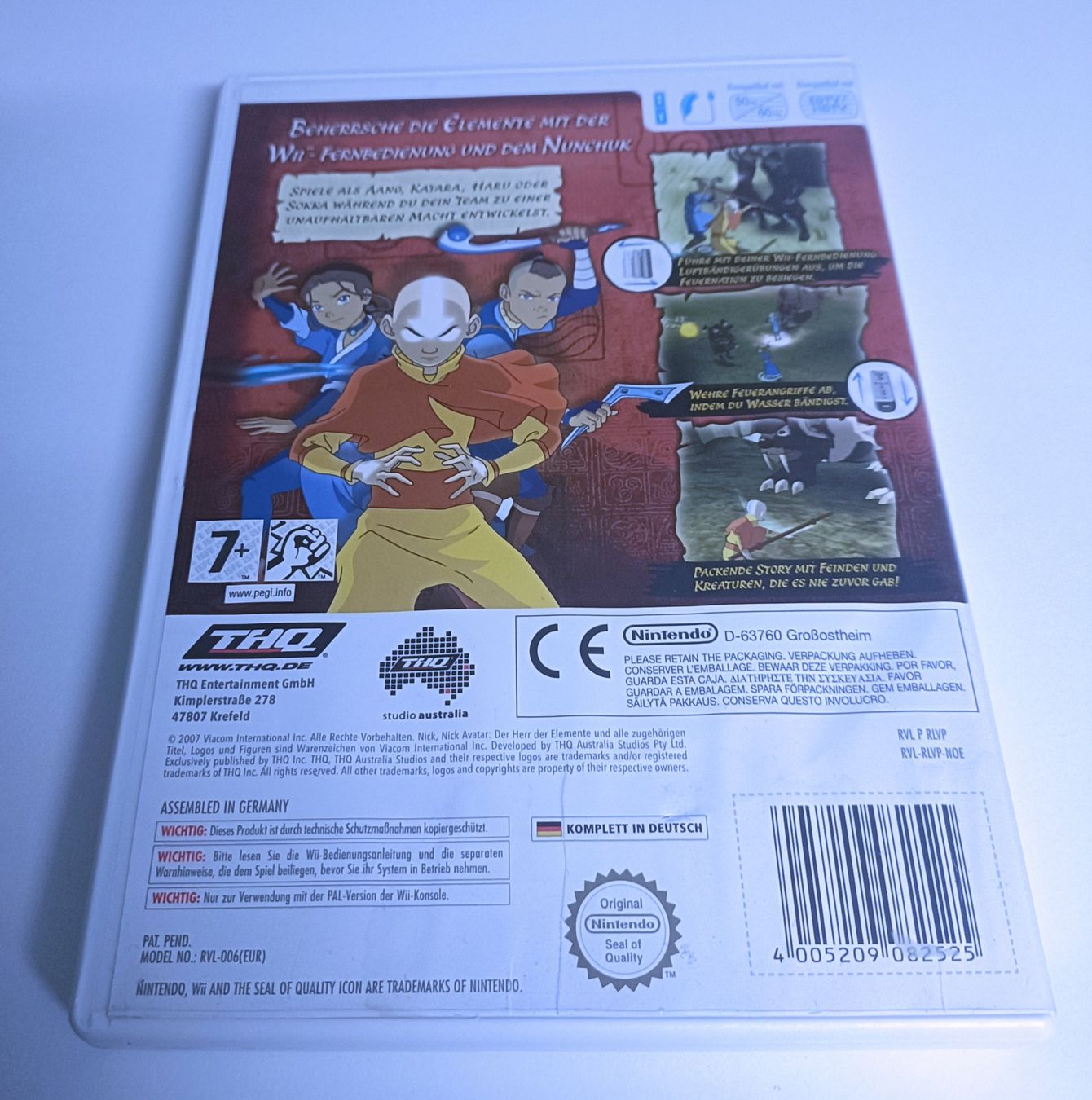 Giochi: Avatar: Der Herr der Elemente (Deutsch) | Wii – Usato da Köniz venduto da Gamecollect 2