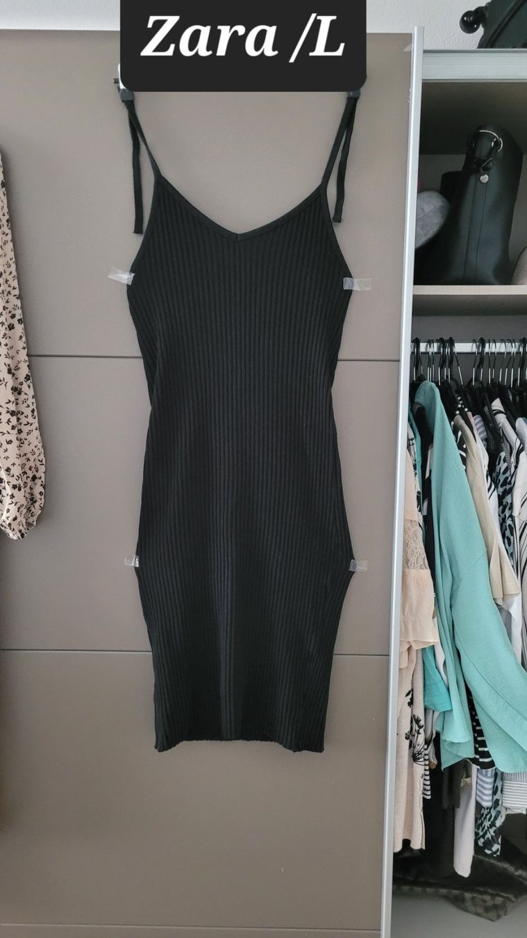 Kleiderpakete: Chemis BCBG /MAXAZRIA noir / taille L/40 – Neu (gemäss Beschreibung) aus Vevey von x_y_f 6