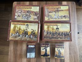⁠Tomb Kings Sammlung: 4x Boxen + 3x Blister (WHFB)