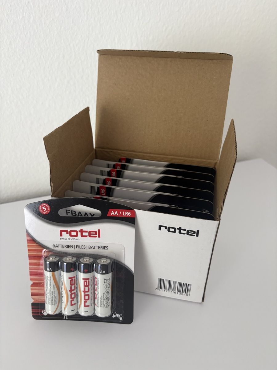 Caricatori & Batterie: 48x Rotel AA/LR6 Batterien – Nuovo e nell'imballaggio originale da Gossau SG venduto da Sekki0407