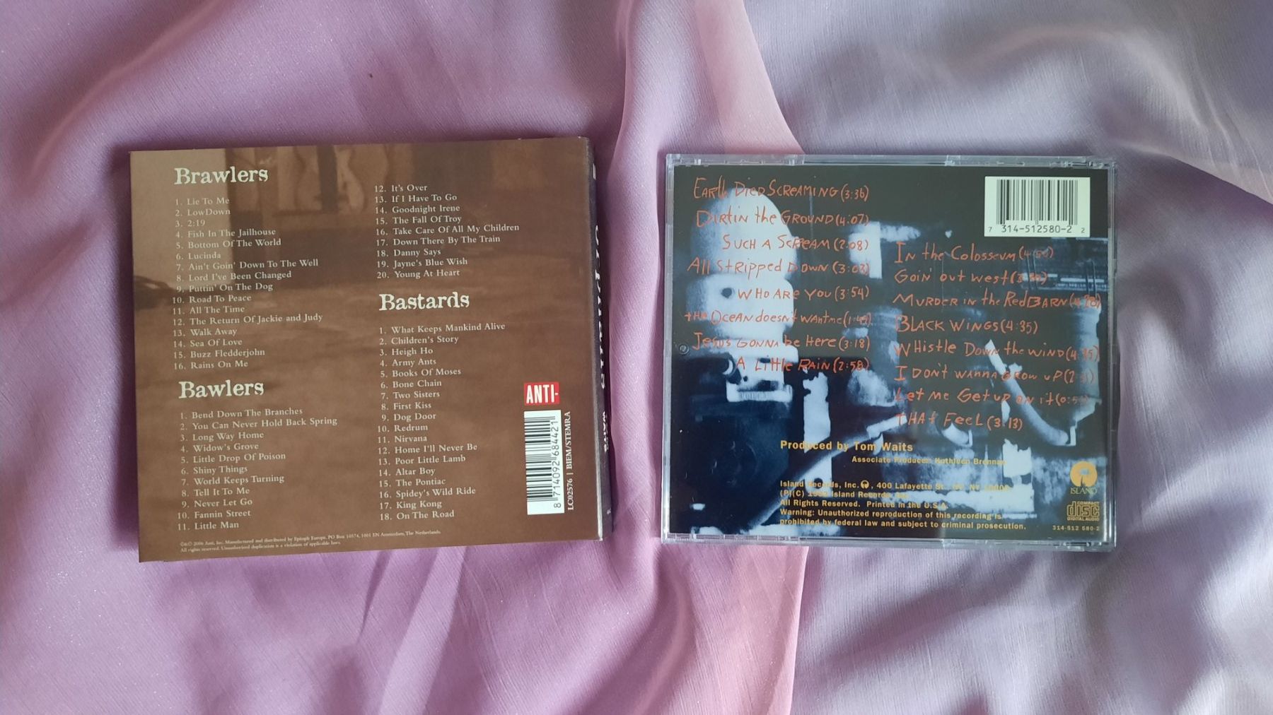 CD: TOM WAITS - ORPHANS (3 CDs) + BONE MACHINE – Usato da Lausanne venduto da min_myq9 1