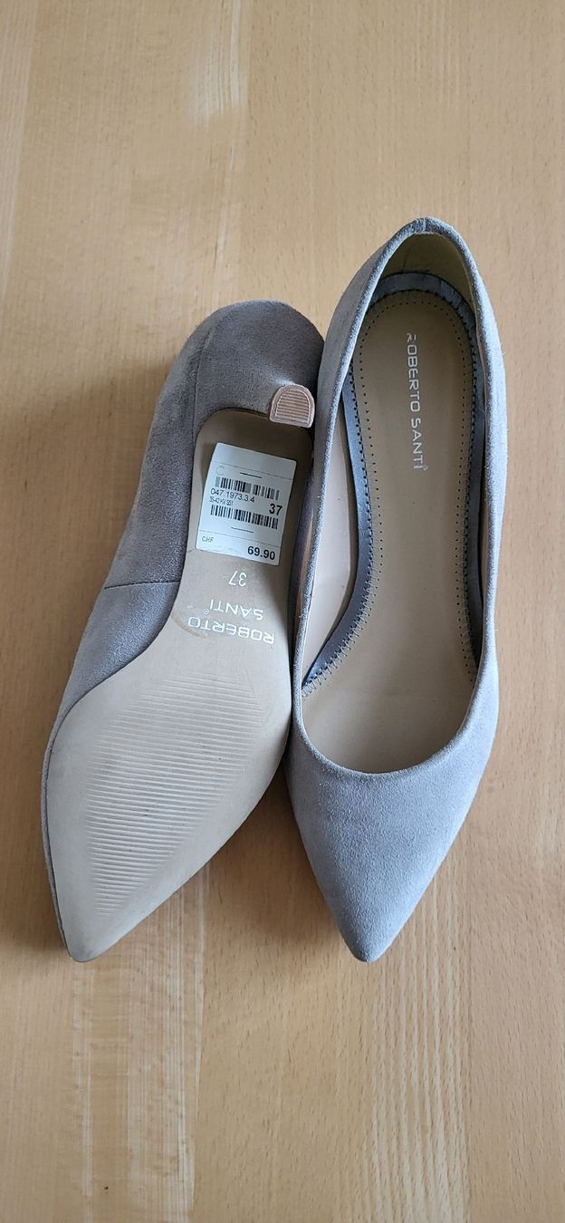 Scarpe da donna: Pumps Wildleder Gr. 37 – Nuovo (secondo la descrizione) da Dürrenäsch venduto da DanaW01 4