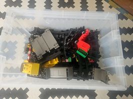 Kiste Duplo LEGO Schienen Eisenbahn Lokomotive