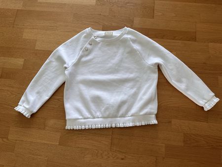 Sweat blanc Cartoon, Gr 44, Zalando, wie neu/comme neuf