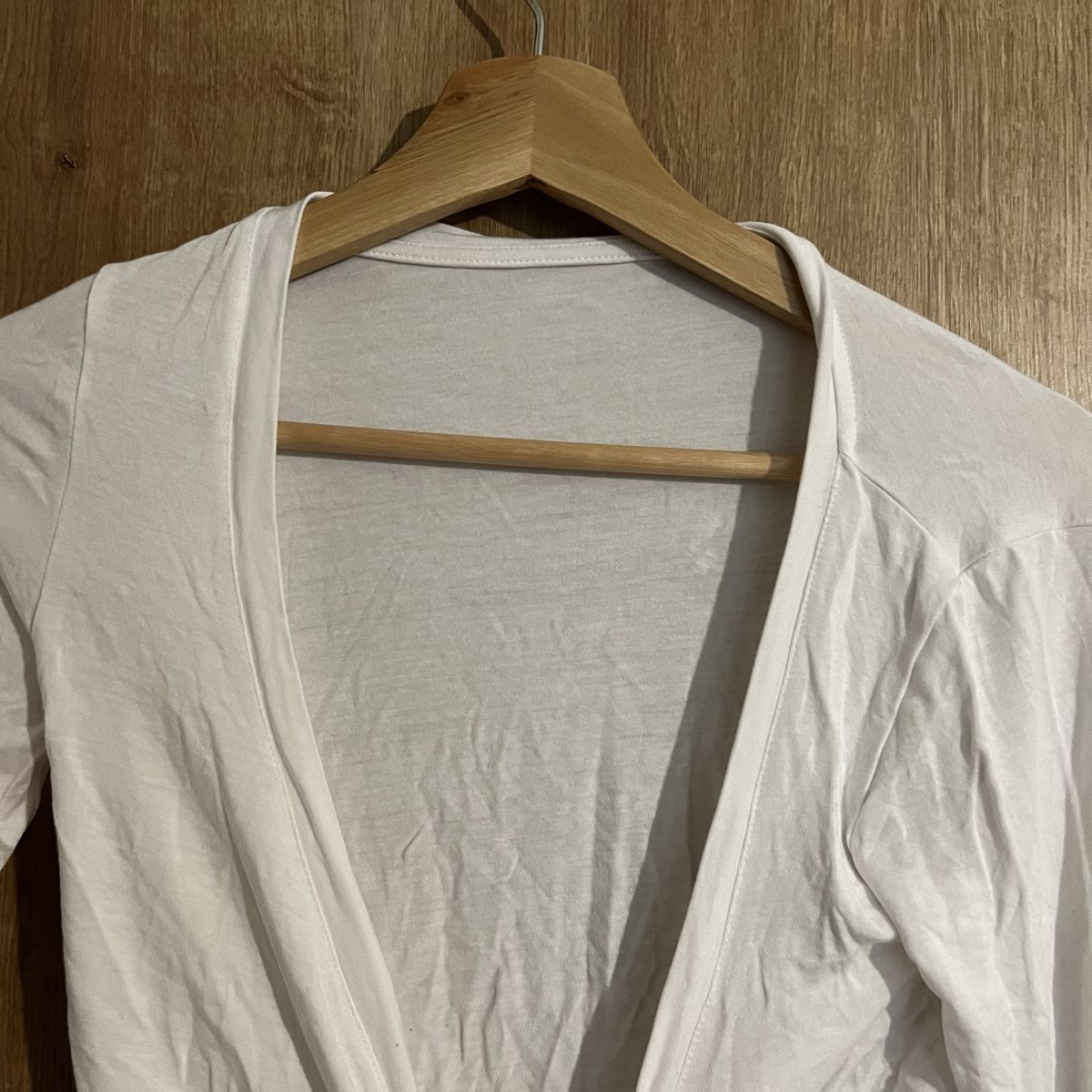 Tops: Wickeltop Weiss – Gebraucht aus Chur von noe_mh8b 1