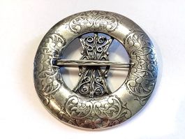 Brosche David Andersen, 925 Silber Norwegen, Vintage