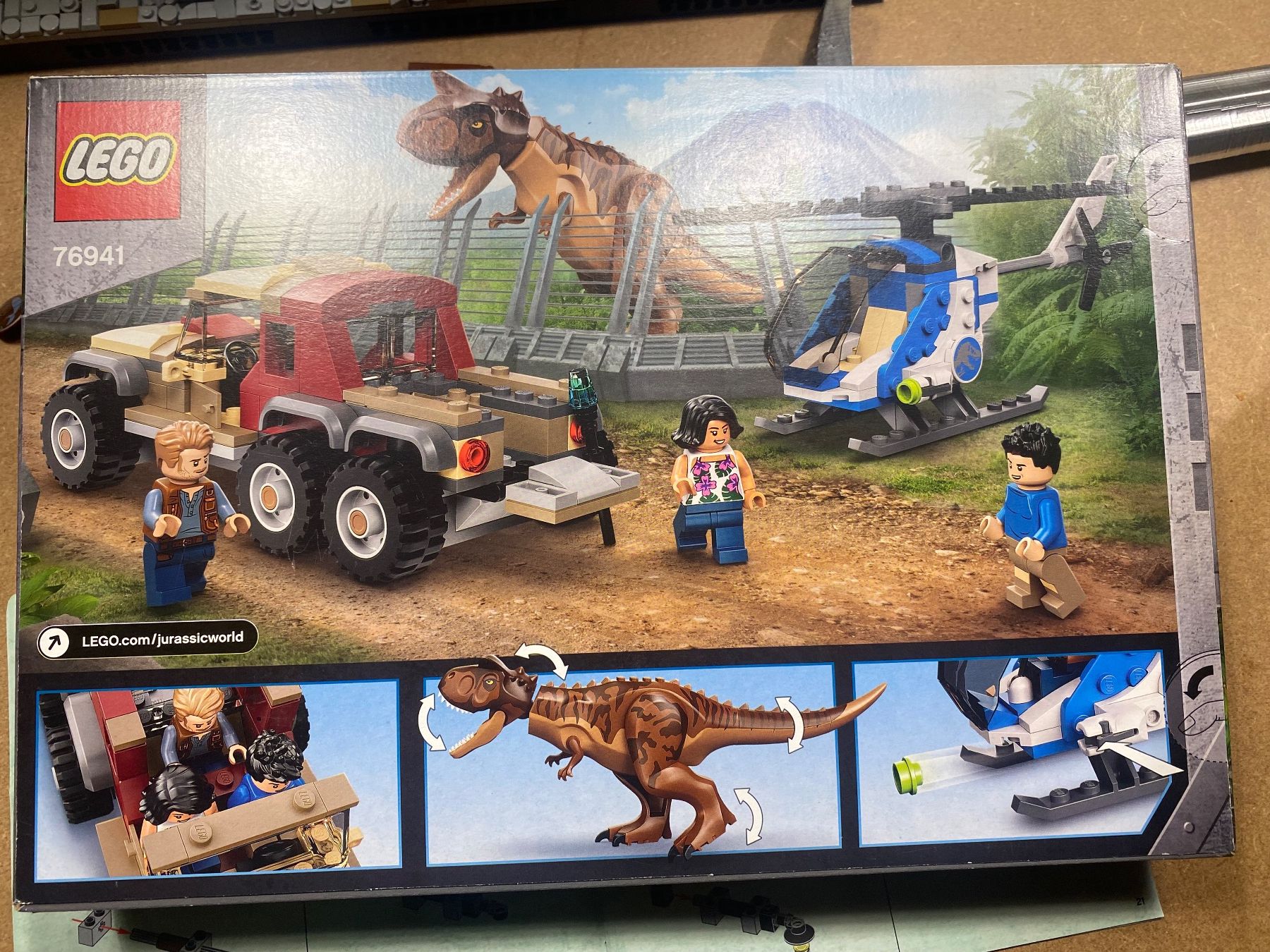 Lego Giocattoli: LEGO Jurassic World 76941 Carnotaurus OVP – Nuovo e nell'imballaggio originale da birrhard venduto da Nosara7 1