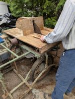 Holzfräse mit Benzin-Motor 