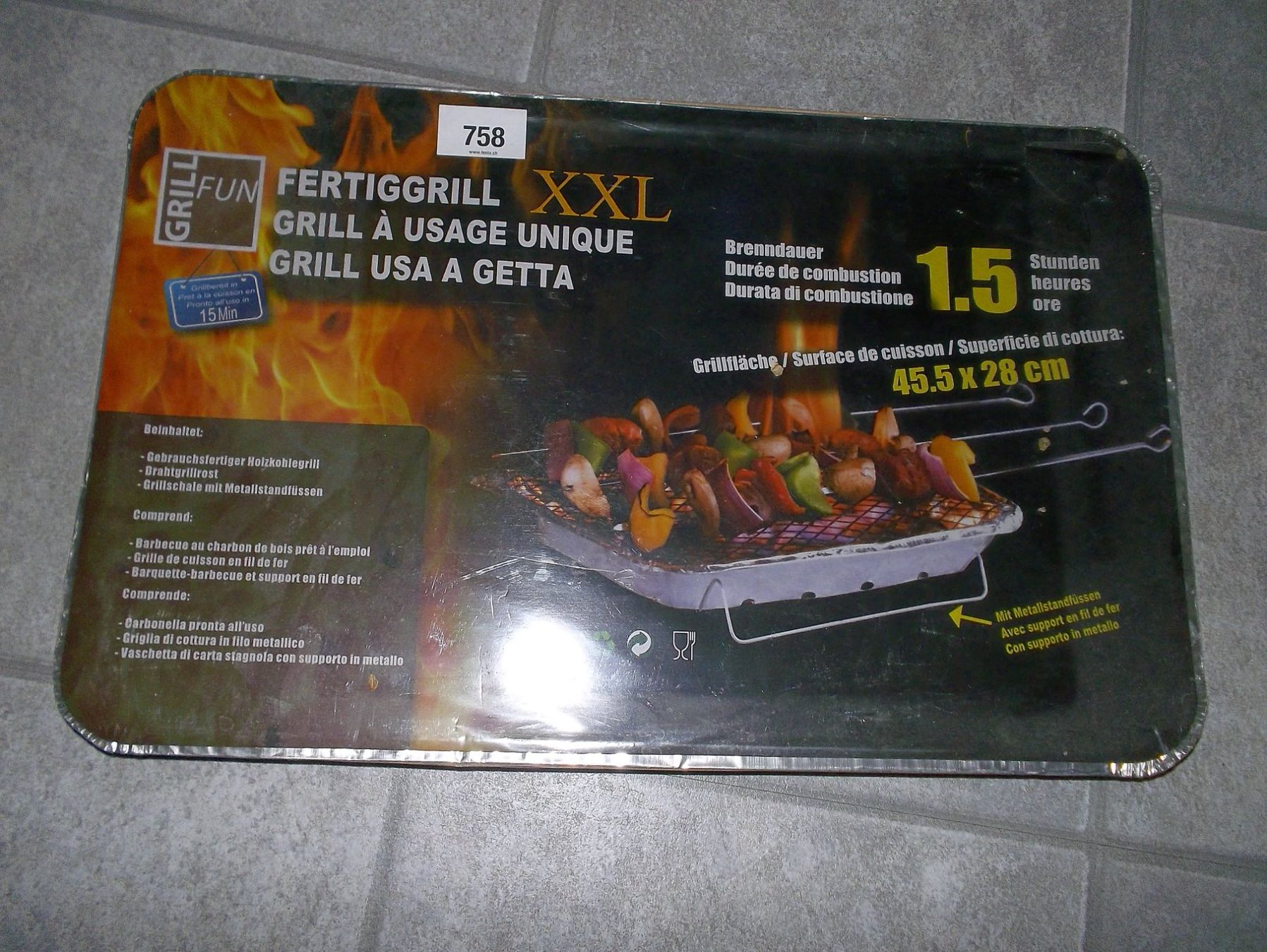 Grills: 2 Einweg Grills XXL neu & originalverpackt – Neu und originalverpackt aus Kaltbrunn von Cindy99 1