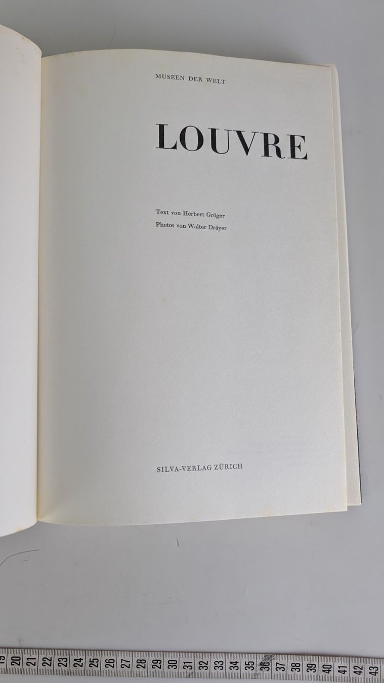 Libri: Louvre, Museen der Welt, Kunstband – Usato da Zürich venduto da axolottchen 4