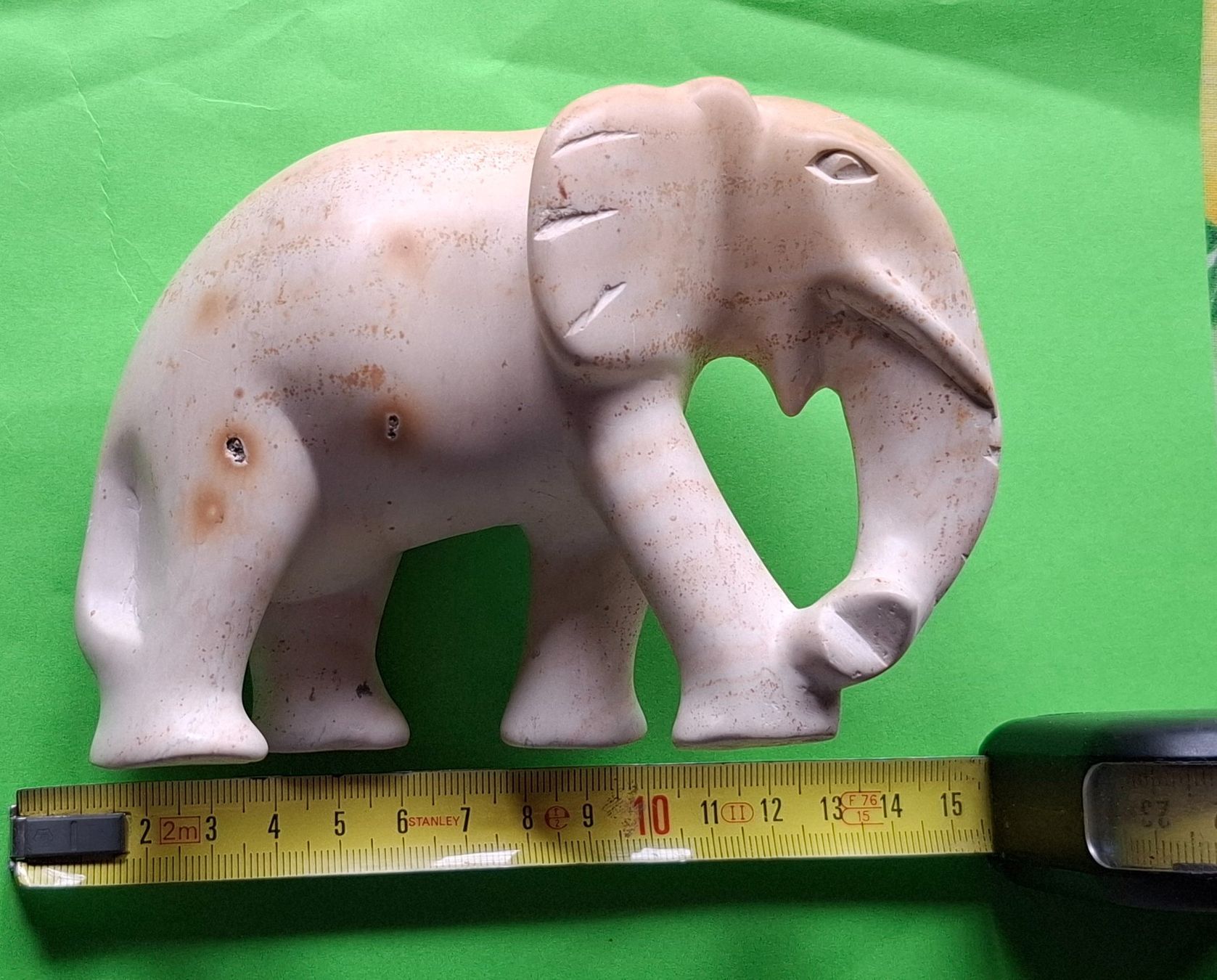 Statuette: Deko Elefant aus Stein – Usato da Plagne venduto da Reticulum01 6