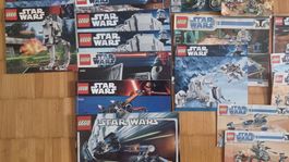 Ca 43 sep. Lego Star Wars Bauanleitungen und Reserve