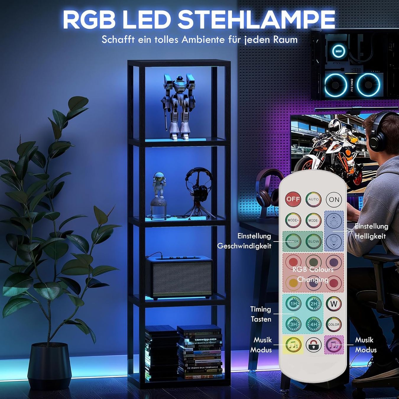 Lampen: Stehlampe – Neu und originalverpackt aus Gränichen von omniadeals 6