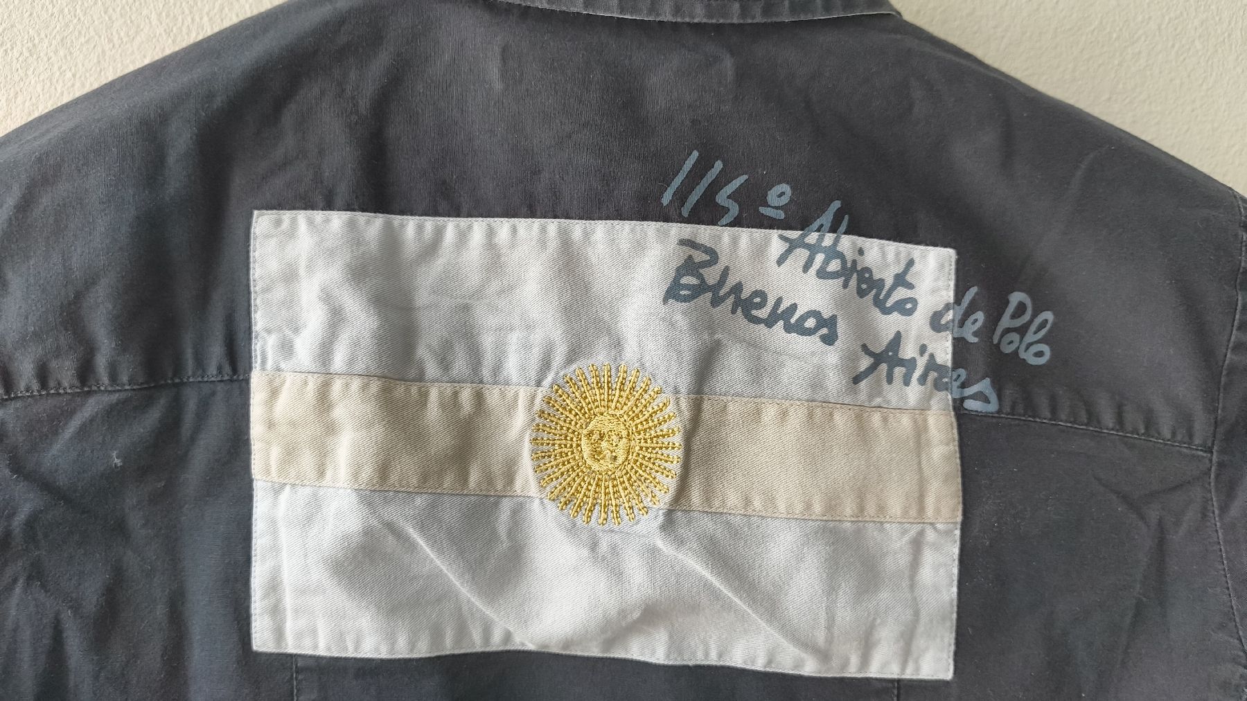 La Martina Blusen: La Martina Bluse Dunkelblau – Neu (gemäss Beschreibung) aus Basel von Adam-sapfel 4