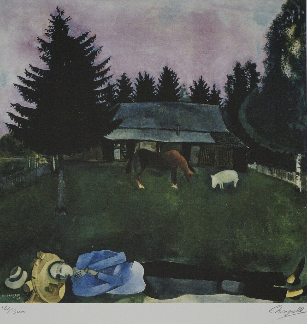 Foto & Immagini: MARC CHAGALL – Usato da Gersau venduto da grafik-kunst 1