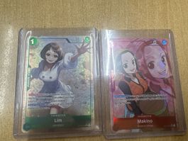 One Piece Makino (OP02-015)+ Lim (OP10-037)