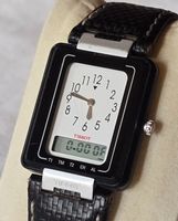 Tissot TwoTimer Armbanduhr Top und NEUE Batterie - RARITÄT