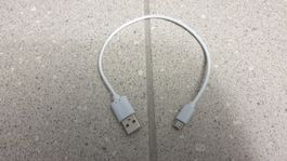USB Kabel (klein weiss USB 2.0 auf USB Micro)