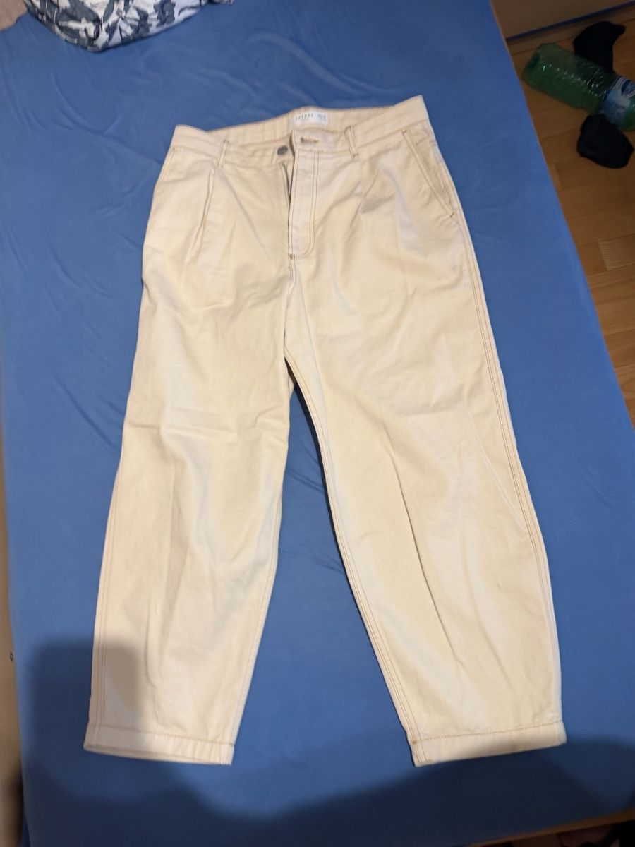 Jeans: Cream Wide Jeans – Nuovo (secondo la descrizione) da Ascona venduto da GioeleS