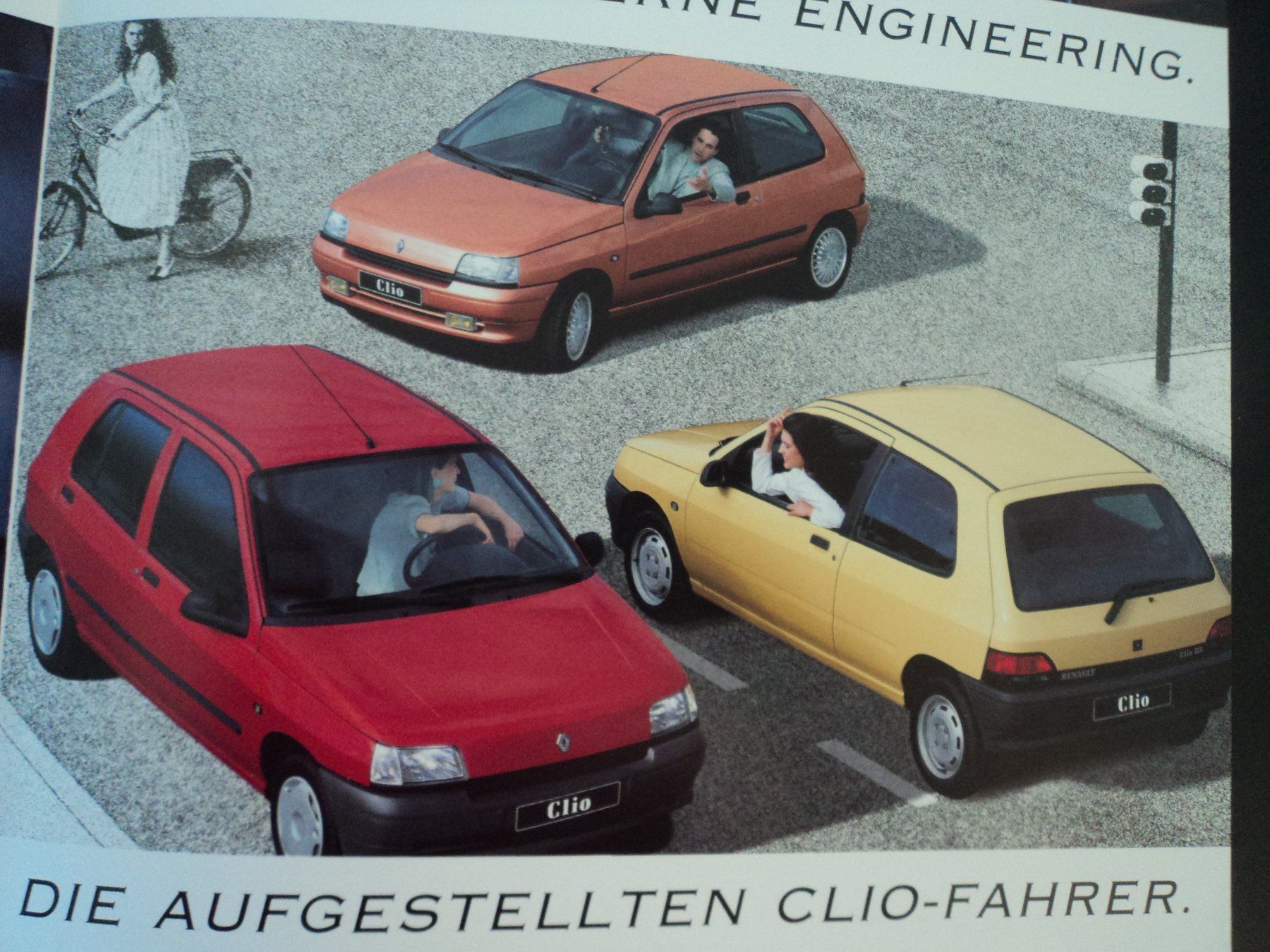 Renault Documenti: Prospekt Renault Clio 1991 – Usato da Schwarzenburg venduto da modelCARama 1