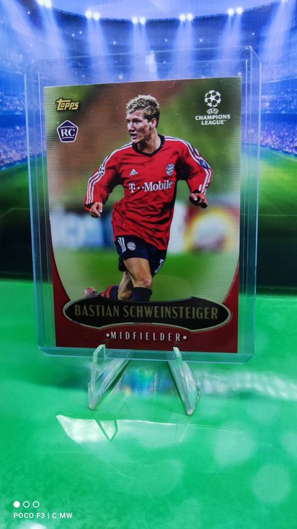 Carte Autographe Bastian Schweinsteiger - Topps Bayern Munchen Forever 2024 - État Near Mint