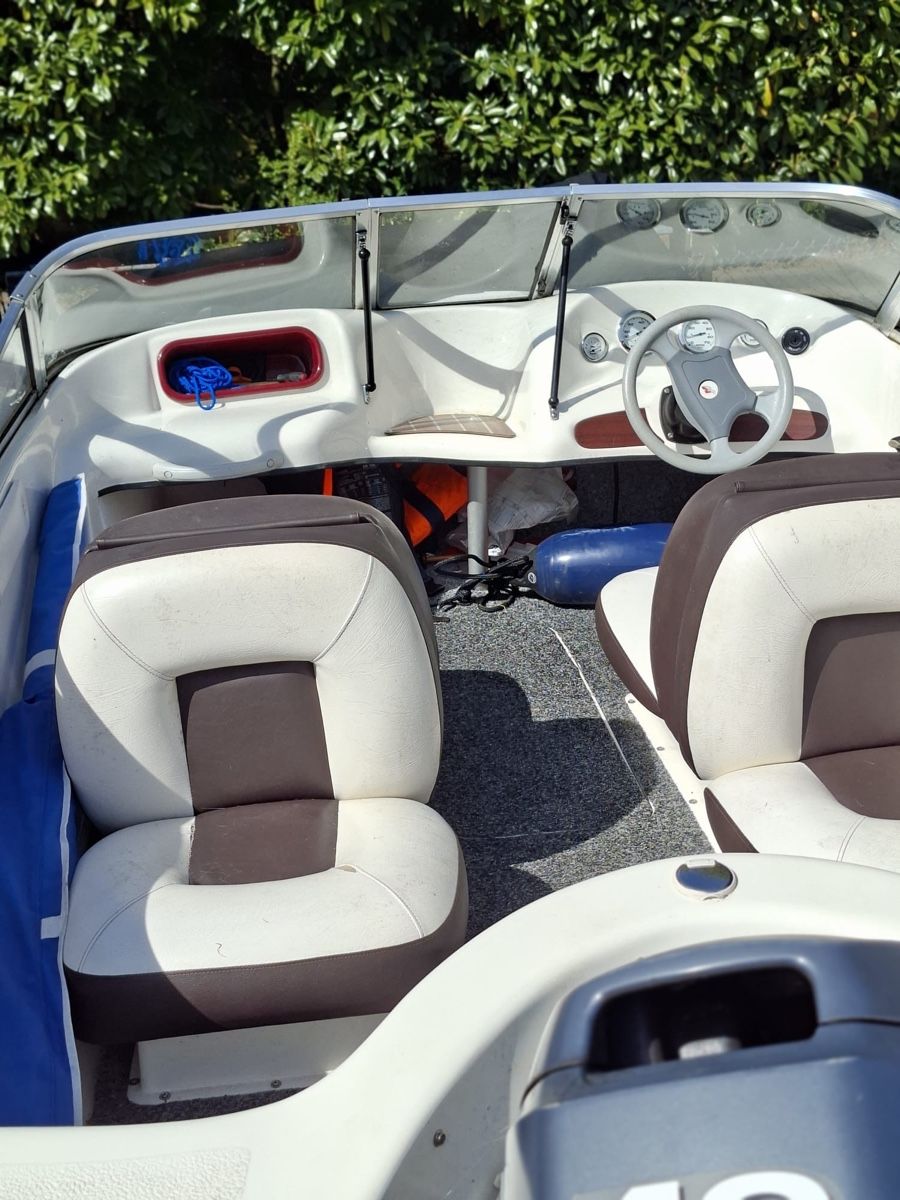 Quicksilver Bateaux: Quicksilver QS 470 Sport Boot mit Trailer – D'occasion à Ried b. Kerzers par metzger1980 1