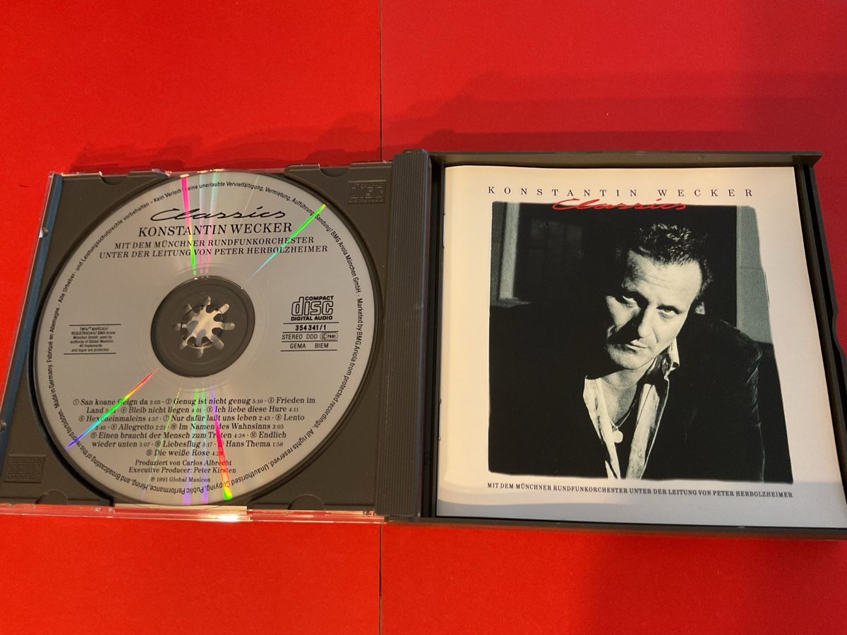 CD: Konstantin Wecker - Classics - CD - Super Zustand! Top! – Usato da Steinach venduto da Quarkie 2