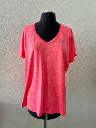 Under Armour Shirt ca. XL neonorange – sportlich top