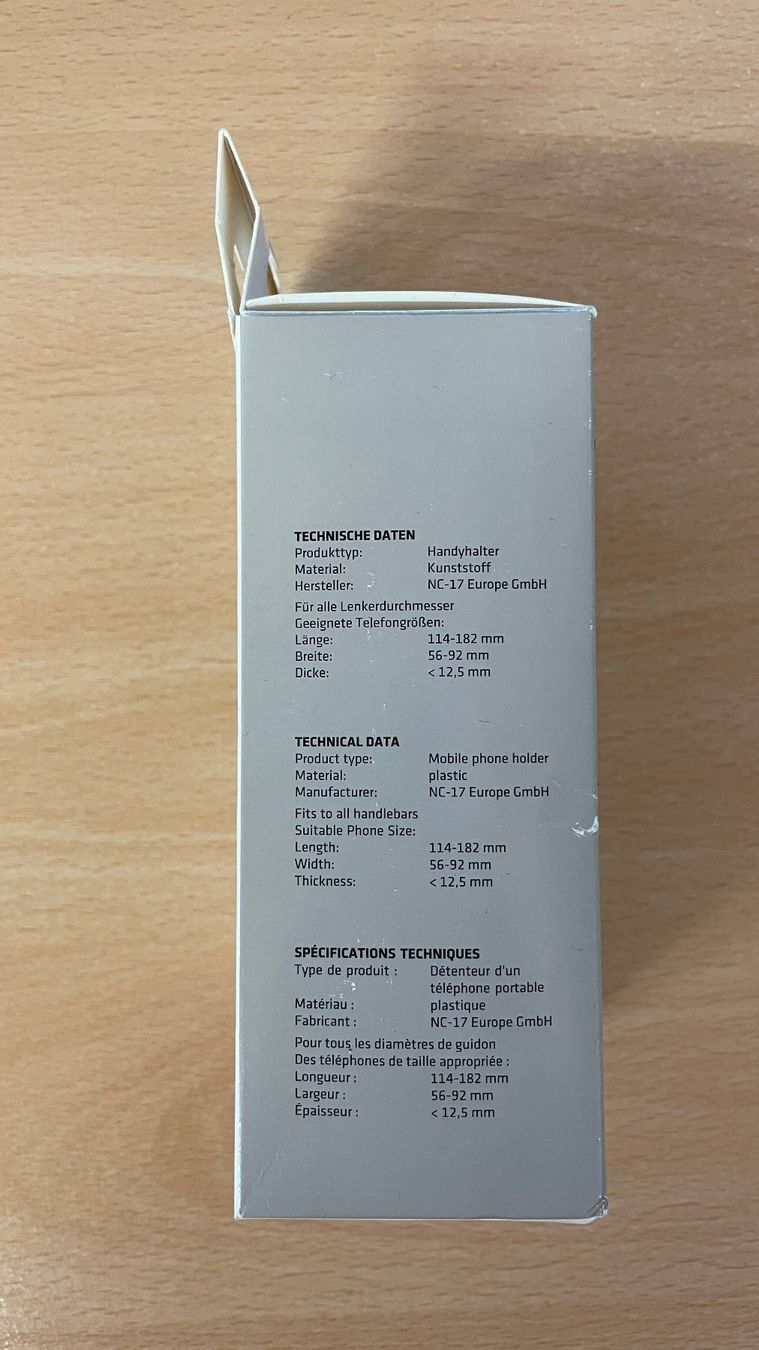 Fahrradhalterungen: NC-17 3D Handyhalterung - Lenkermontage – Neu und originalverpackt aus Glattfelden von cybermaxx 2
