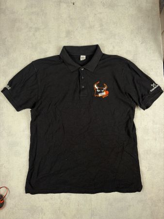 Polo Noir Fruit Of The Loom Regma Team - Taille L