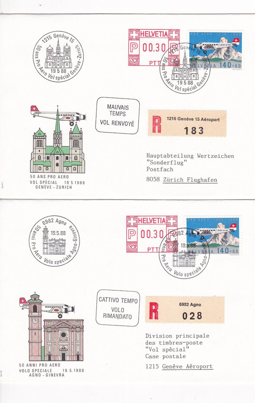 Tous les timbres: SCHWEIZ 1988 – D'occasion à Gretzenbach par Sikim 1