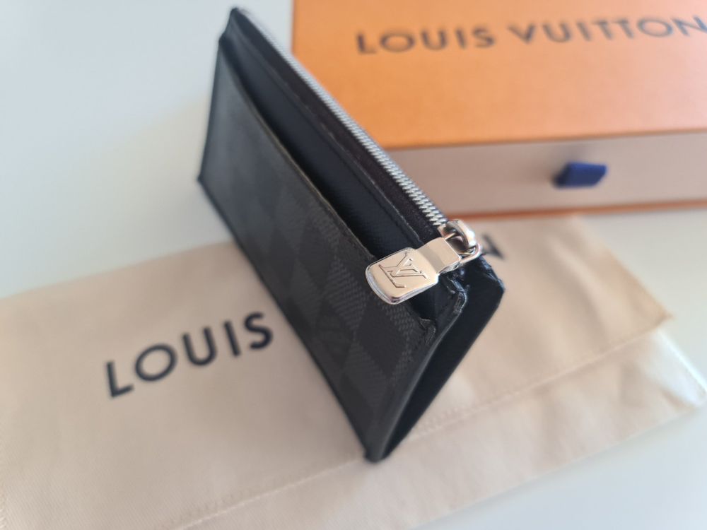 Louis Vuitton: Coin Card Holder N64038 Damier Grahphite