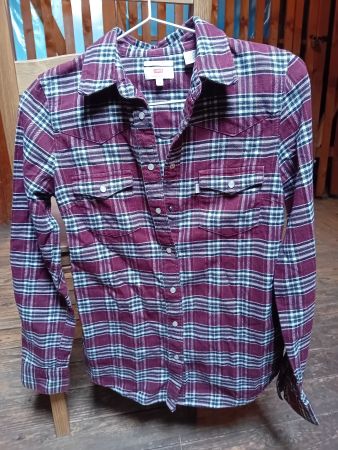 Levi's karierte Hemdbluse