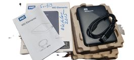 WD Elements 1TB 2.5" USB 3.0 HDD | Top SMART, nur 501 Std.