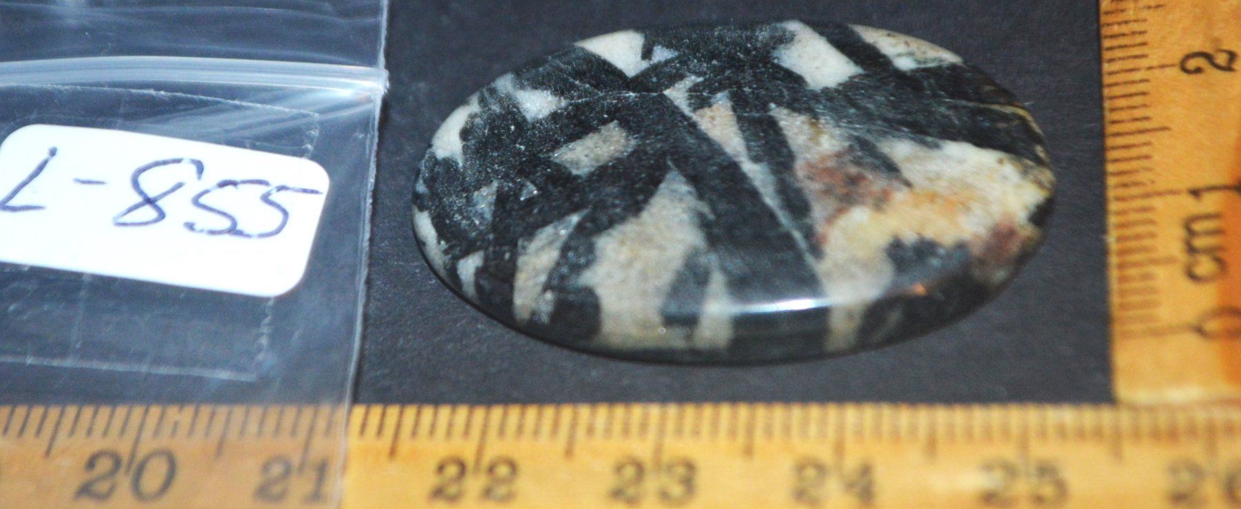 Mineralien & Heilsteine: Cabochon L-855 – Hornblende Stein – Neu und originalverpackt aus Goldiwil (Thun) von han_v5b7 7