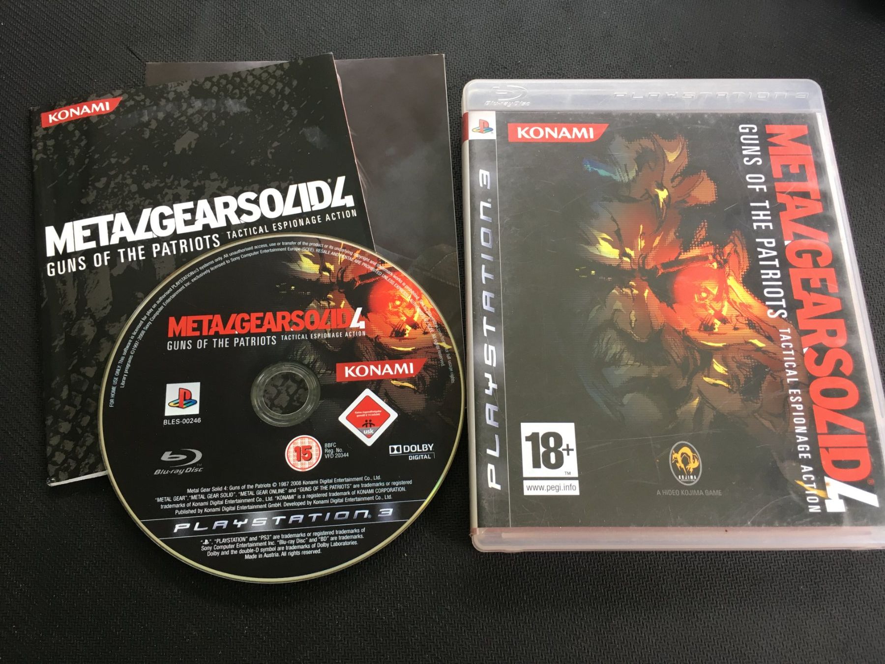 Sony Giochi: Metal Gear Solid 4 -  PS3 / Playstation 3 – Usato da St.Gallen venduto da sjosjo