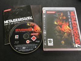 Metal Gear Solid 4 -  PS3 / Playstation 3