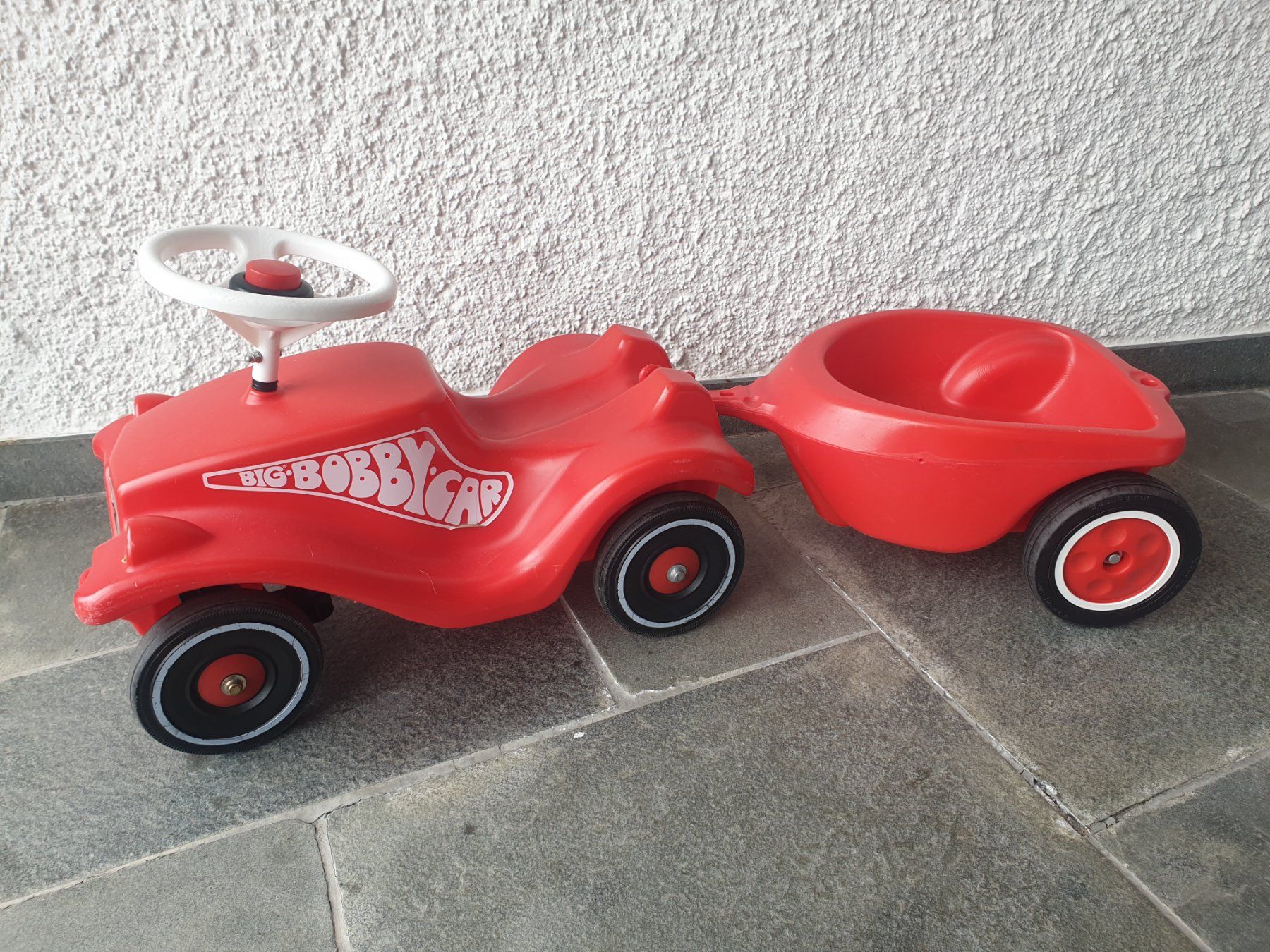 Big Veicoli per bambini: Big Bobbycar mit Anhänger – Usato da Unterengstringen venduto da Ypsilony