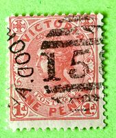 Briefmarken aus Australien Königin Victoria  gestempelt  