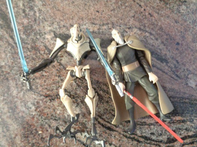 Hasbro Spielzeuge: Star Wars Hasbro Battle Count Decku und Grievous – Gebraucht aus sargans von Angamar