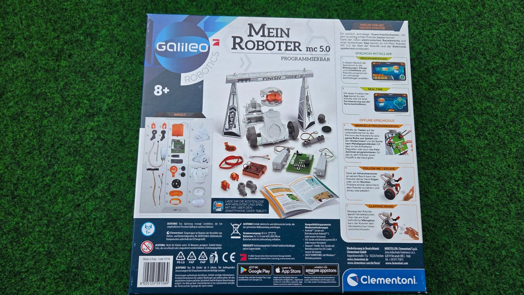 Clementoni Giocattoli: Mein Roboter mc5.0 Galileo – Usato da Belp venduto da Yvi76 5