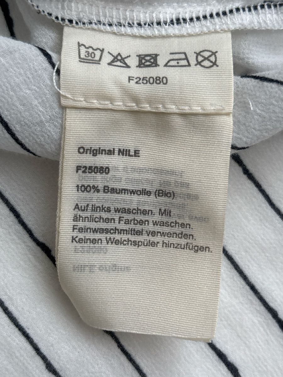 Nile Chemisiers:  NILE  Bluse weiss schwarz gr.L – Neuf (Voir description) à langenthal par rundholz7 6