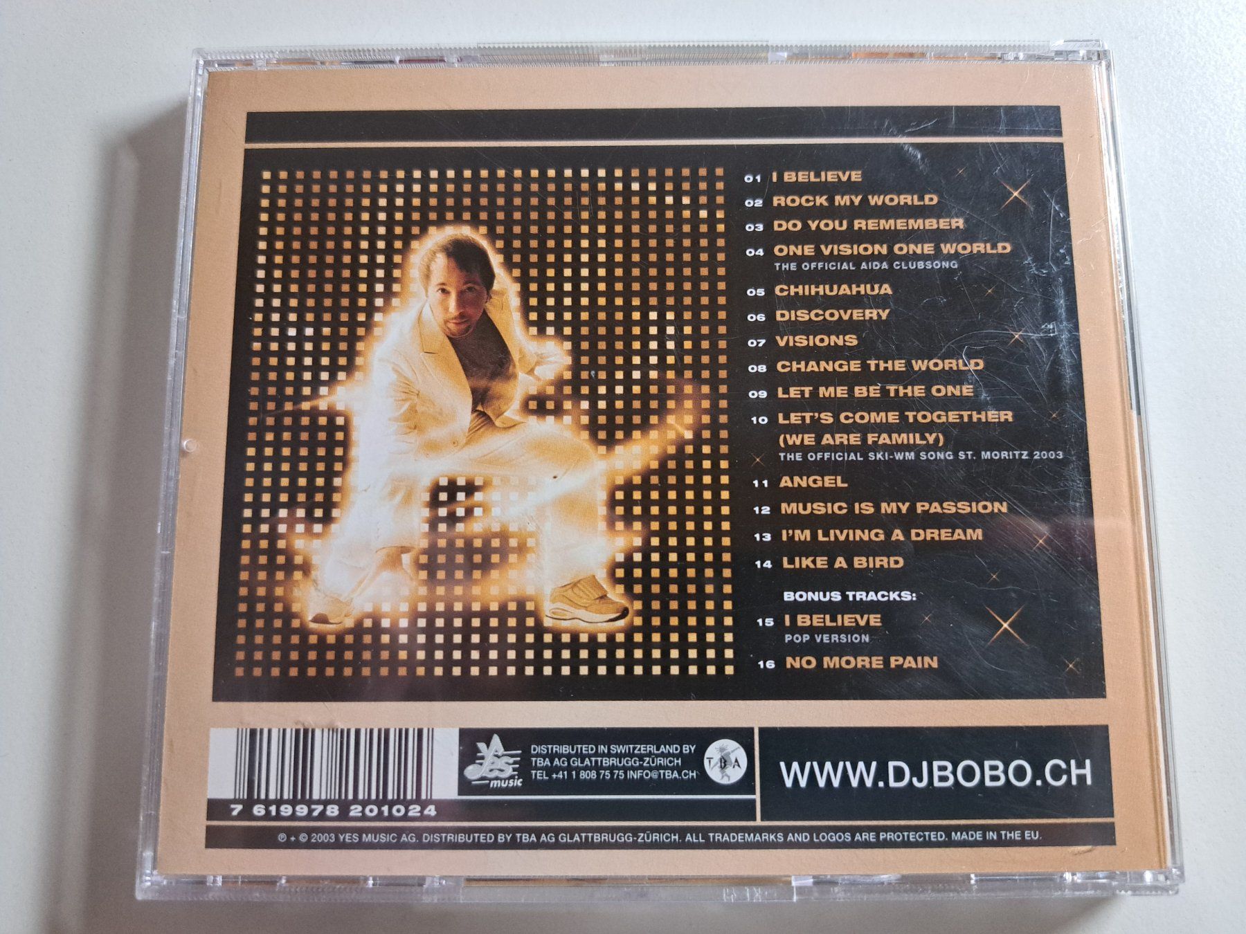 CDs: DJ BOBO - Visions – Gebraucht aus Wichtrach von LuckyLuke69 1