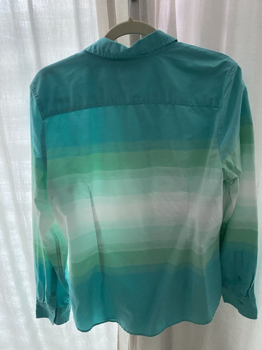 Tommy Hilfiger Camicette: Camicia Turquoise Tommy Hilfiger – Usato da Paradiso venduto da Ixaya.studio 3