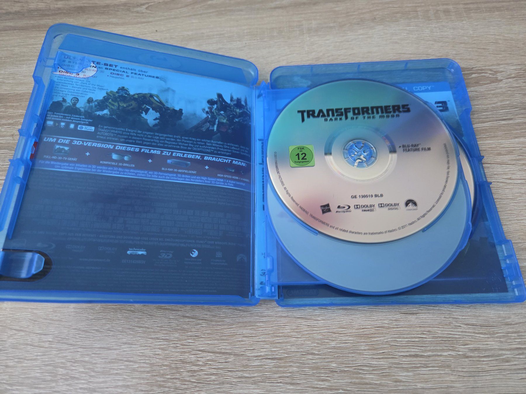 Tutti i DVDs: Transformers 3 3D (3 Disks) - Blu-ray – Usato da Carouge GE venduto da Franllo 3