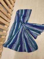 Babytragetuch Ring Sling blau gestreift gebraucht