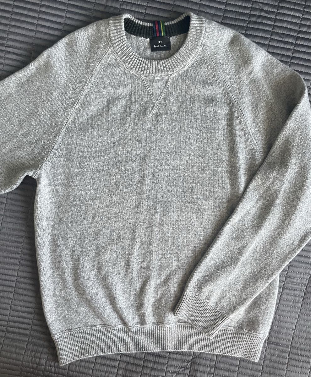 Paul Smith Maglioni & Felpe: Paul Smith grey 100% wool jumper M – Nuovo (secondo la descrizione) da Embrach venduto da lau_2gtp 9