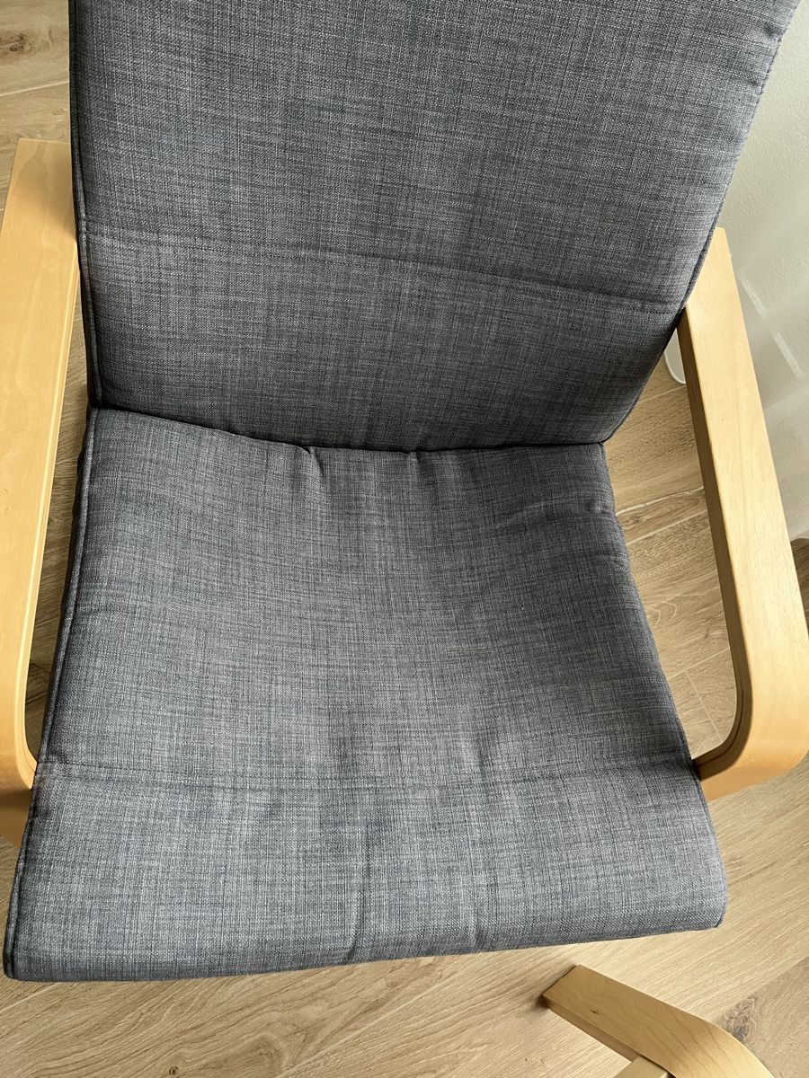 Ikea Poltrone: Sessel Ikea Poäng mit Hocker – Usato da Winterberg ZH venduto da Marina_M88 4