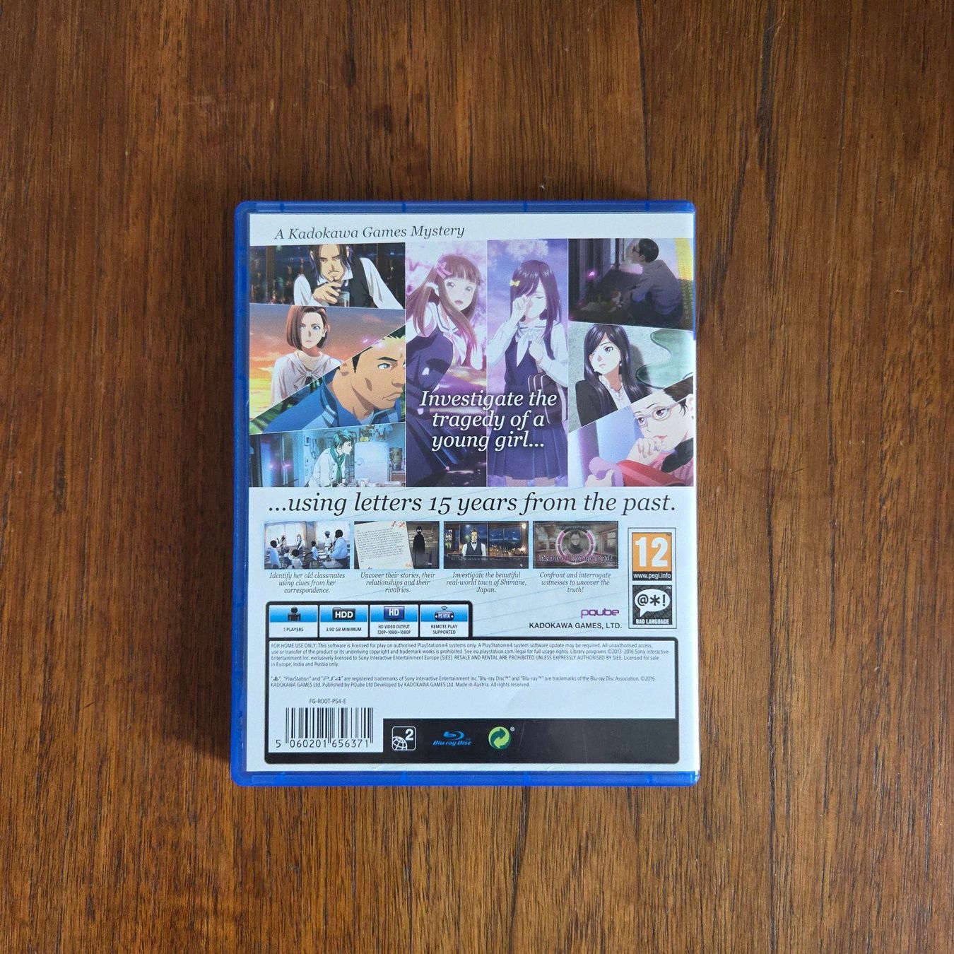 Giochi: Root Letter PS4 – Usato da Zürich venduto da Wickeddude 1