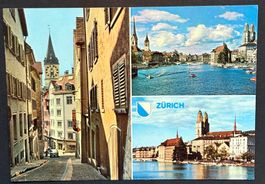 ANSICHTSKARTE ZÜRICH